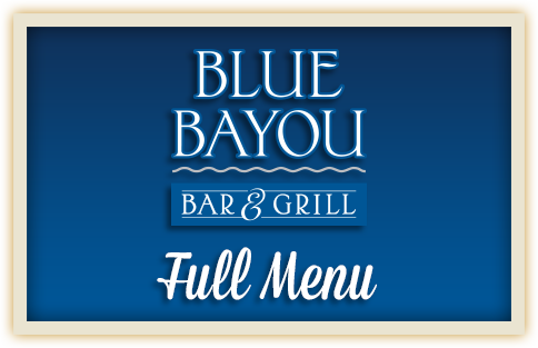 Blue Bayou Menu